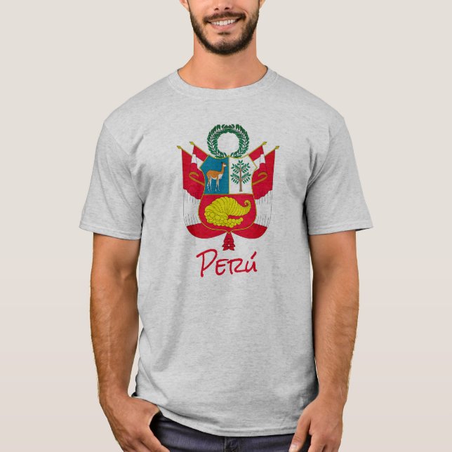 Perus Jacka av Arm T Shirt (Framsida)
