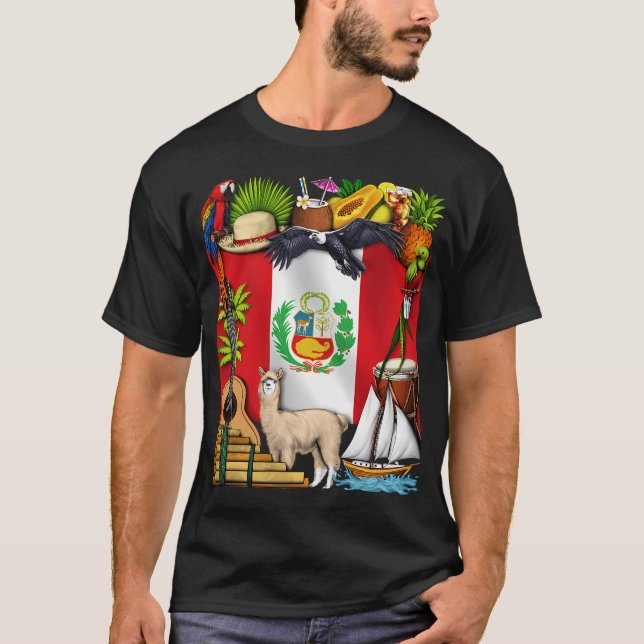 Perus kulturarv t shirt (Framsida)