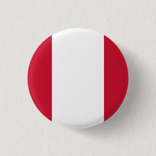 Perus nationella flagga knapp
