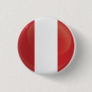 Perus round Icon Flagga Knapp