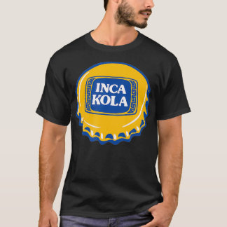 Perus Soda Flaska Inca Kola Bubble gum Drinks T Shirt