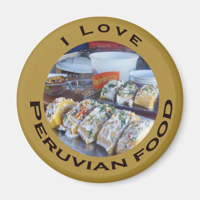 Peruvian Causa Magnet (Framsidan)