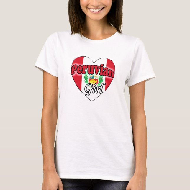 Peruvian Girl T-shirt (Framsida)