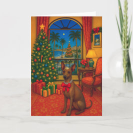 Peruvian Inca Orchid Holiday Card Helgkort