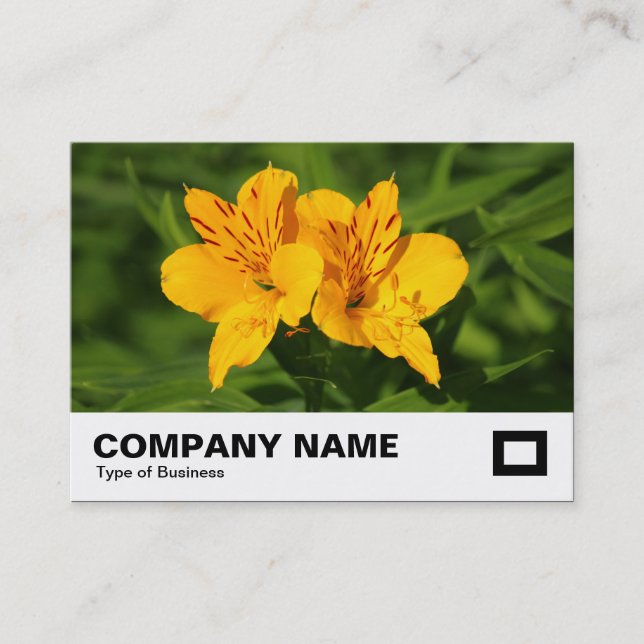 Peruvian Lilies Visitkort (Framsida)