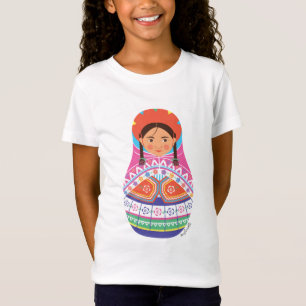 Peruvian Matryoshka Girls' Tee