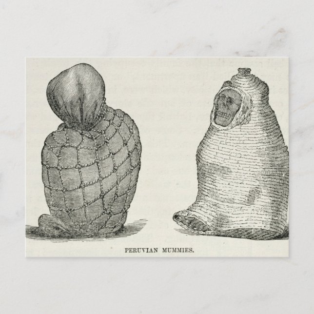 Peruvian Mummies Vykort (Framsida)