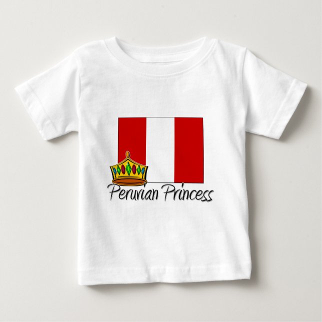Peruvian Princess Tee Shirt (Framsida)