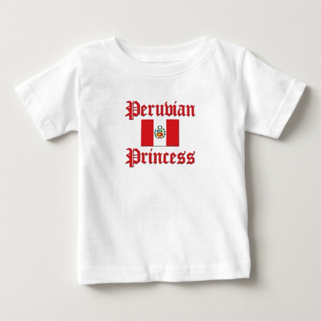 Peruvian Princess Tee Shirt (Framsida)