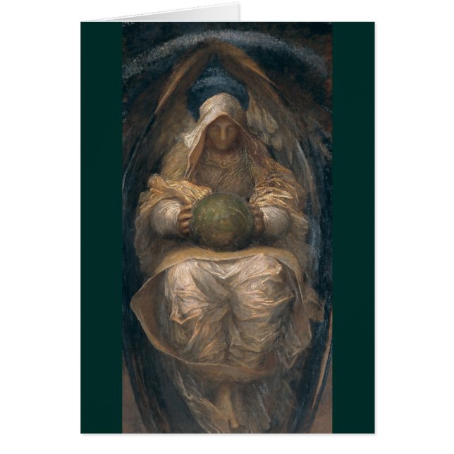 Pervading Spirit Angel Hälsningskort (Framsidan)