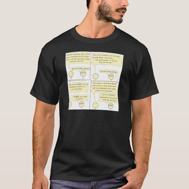 Pervert Conroy? - Grundläggande mörk T-tröja T Shirt (Framsida)