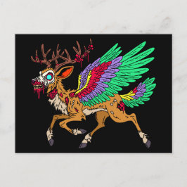 Peryton Zombie Vykort