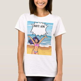 PERZONALISERAD MED DIN KVOT T SHIRT