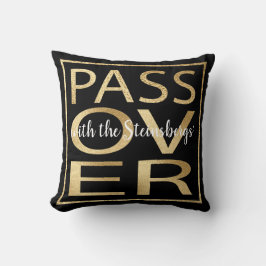 Pesach 16 x 16 Pillow Pesover Classic Guld Kudde
