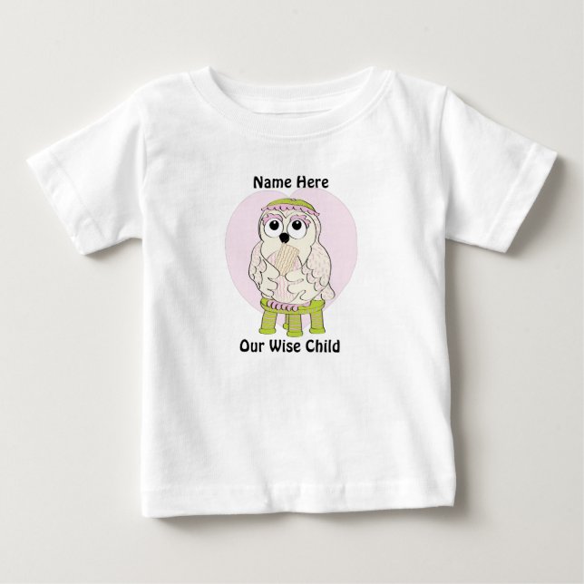Pesach Baby T-Shirt Anpassa "vårt synliga barn" (Framsida)