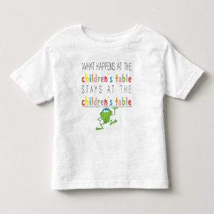 Pesach "Barnens Bord" Småbarn T-Shirt
