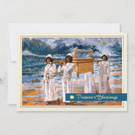 Pesach Blessings. Konsthöjningskort för finkonst Kort
