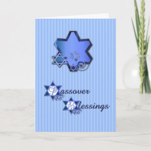 Pesach Blue Star Kort