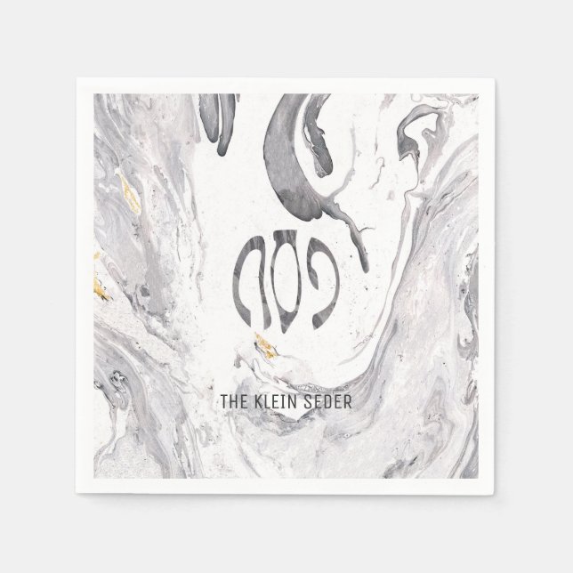 Pesach Customized Napkins Pappersservett (Framsidan)