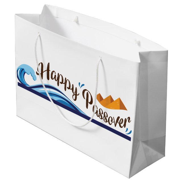 Pesach delning av havet (Baksidan Vinklad)