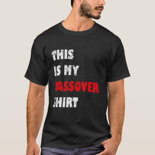 Pesach Det här är min Pesach Retro Seder JewH T Shirt