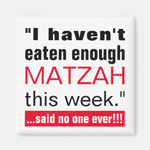 Pesach Funny Matzah Magnet