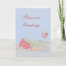 Pesach Hälsning: En återspegling av tron Kort