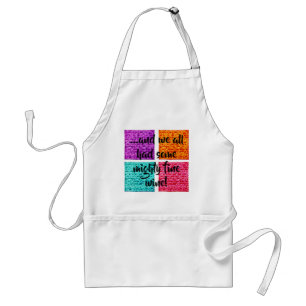 Pesach mäktiga Bra Vin Standard Apron Förkläde