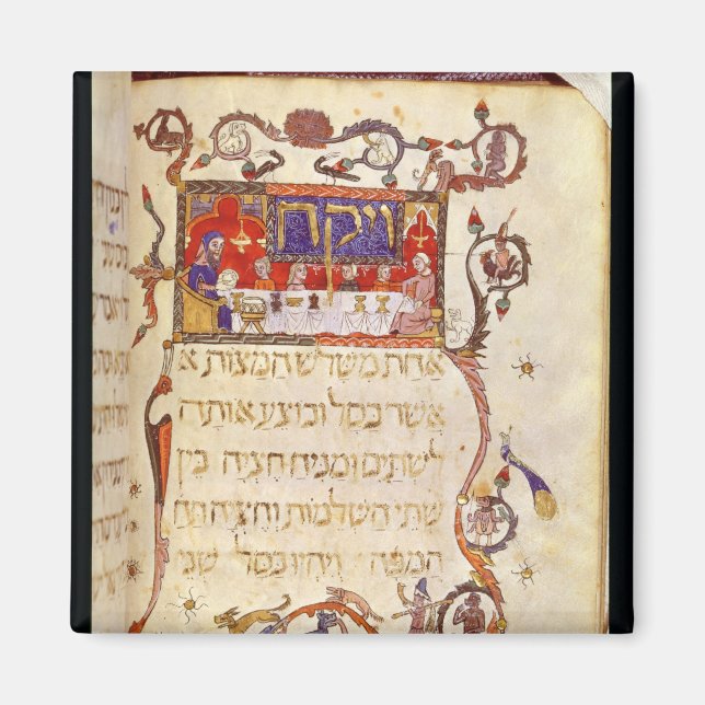 Pesach Meal, norra Spanien Magnet (Framsidan)