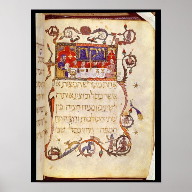 Pesach Meal, norra Spanien Poster (Framsidan)