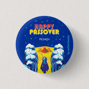Pesach Moses & Israelites' Exodus pop Art Paint Knapp