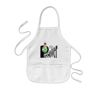 Pesach "P är för Pesach" Standard Apron Barnförkläde