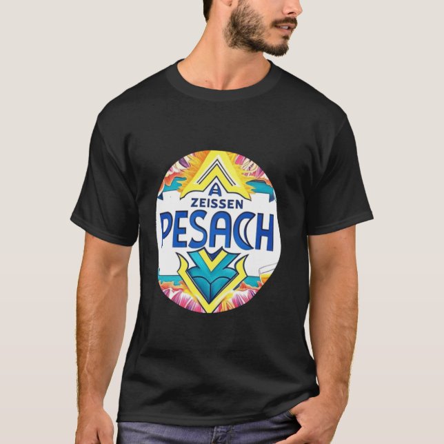 Pesach Passover judisk frihetsfest Let My  T Shirt (Framsida)