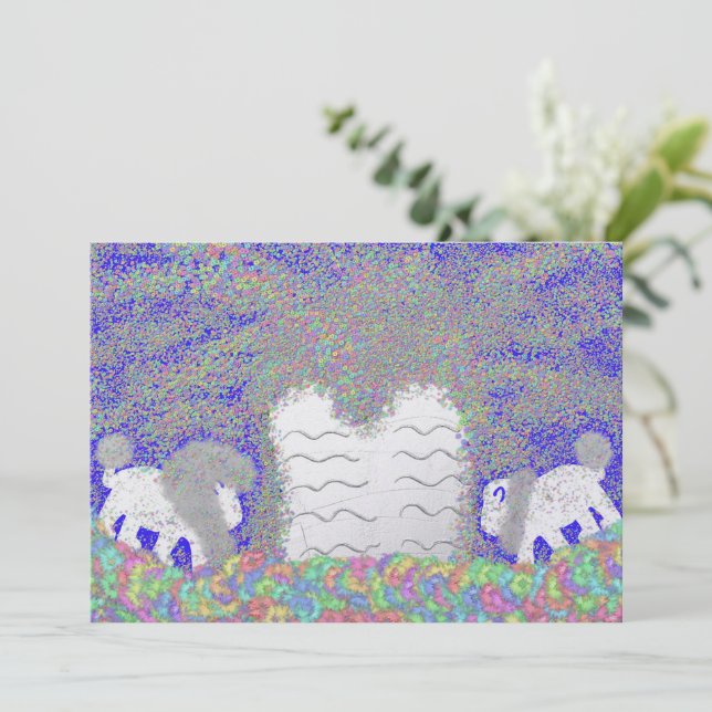 Pesach Passover Lejon om Judah Julkort (Stående Fram)