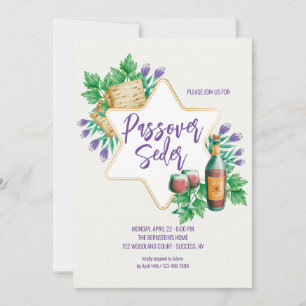 Pesach-seder Inbjudningar