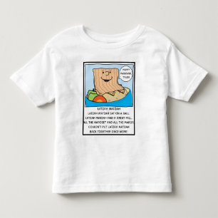 Pesach Småbarn Funny Seder Toon T Shirt