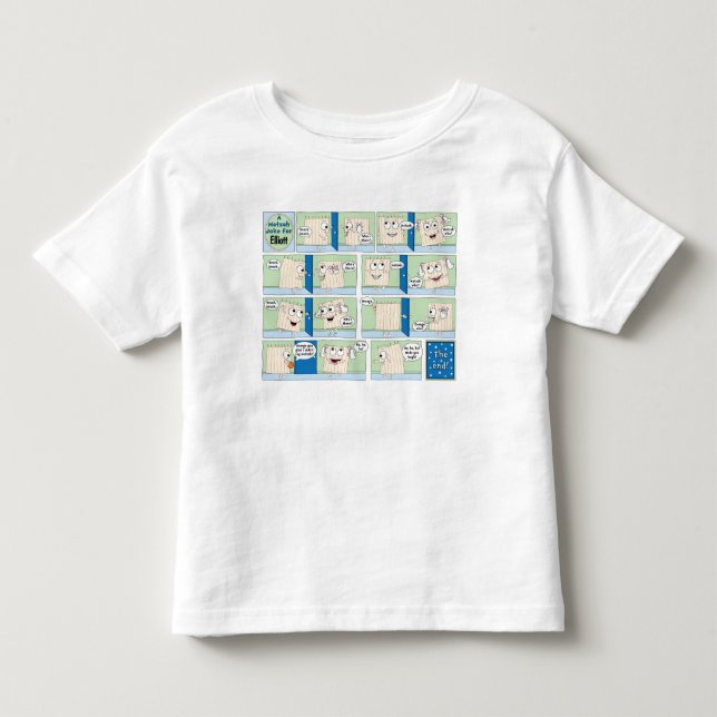 Pesach Småbarn Shirt 2T-6T Funny Tee Shirt (Framsida)