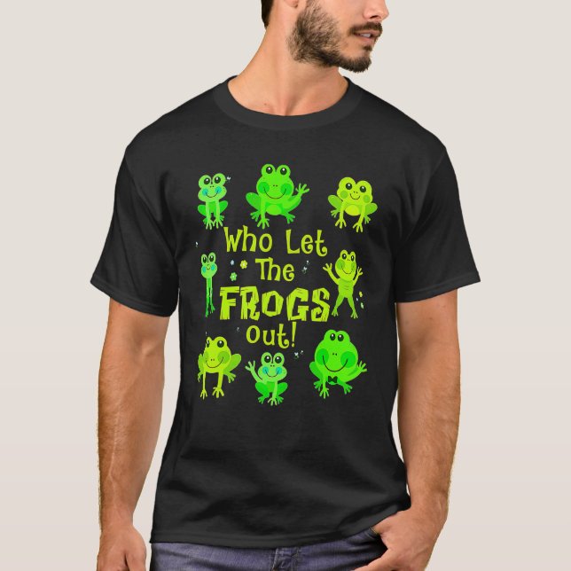 Pesach som lät grodorna få sitt judiska hav t shirt (Framsida)