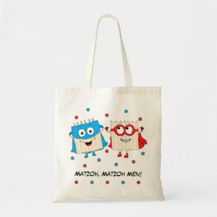 Pesach Tote Bag "Matzoh, Matzoh Manar!" Tygkasse