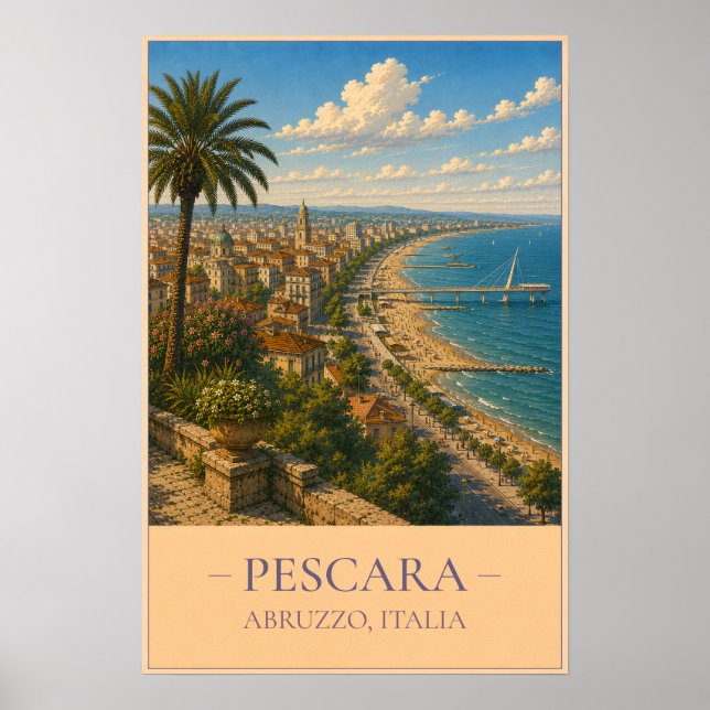 Pescara Poster (Framsidan)