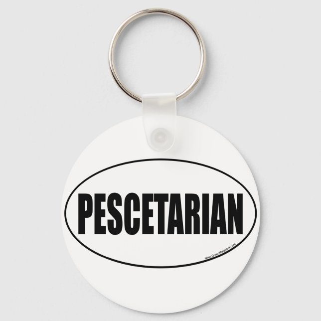 Pescetarian, Pescotarian Nyckelring (Framsida)