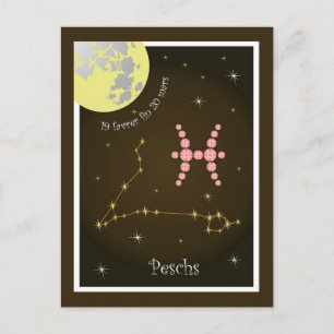 Peschs 19 favrer fin fin 20 mars Postkarte Vykort