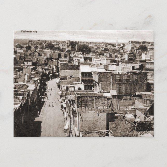 Peshawar Vykort (Framsida)