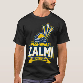 Peshawar Zalmi cricket Team logotyp T Shirt