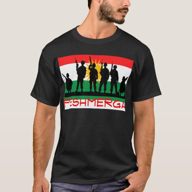 Peshmergas T-shirt (Framsida)