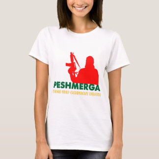 PESHMERHA - DET KONFRONTERAR WHO DÖD TEE SHIRT
