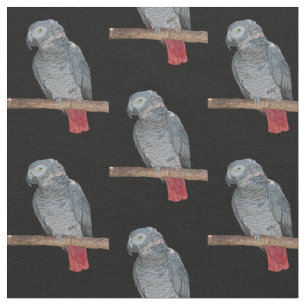 Pesky Parrot Fabric Tyg