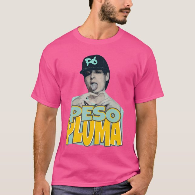 Peso Pluma Letra T Shirt (Framsida)