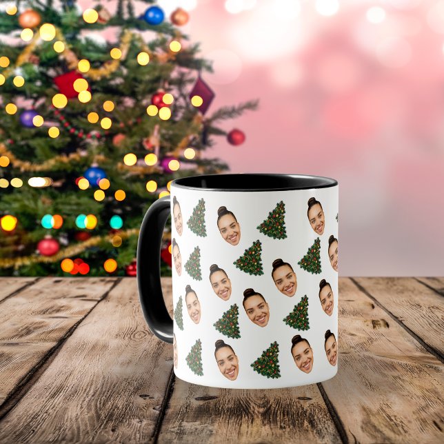 Pesonalized Christmas Mug with Your Face  Mugg (Skapare uppladdad)