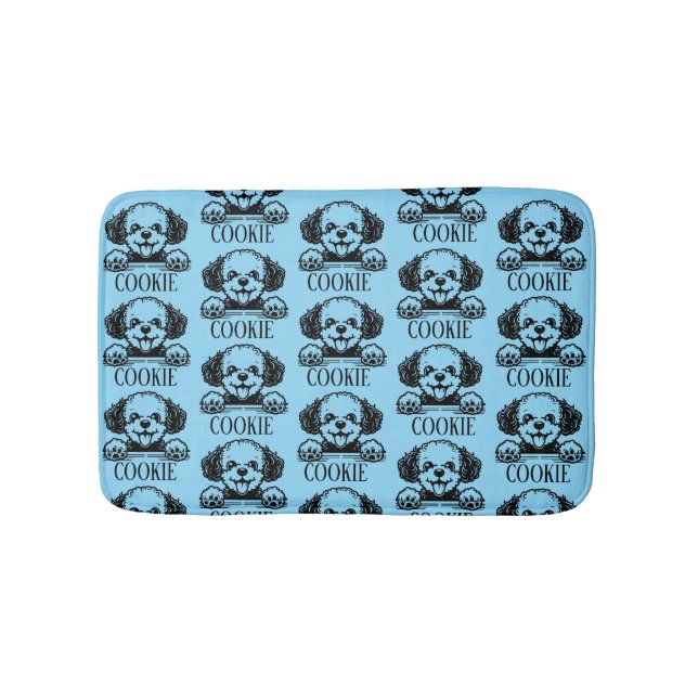 Pesonalized Dog Badrumsmatta (Framsidan)